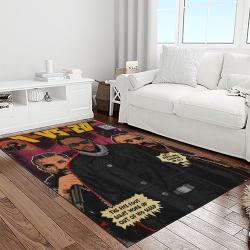 kendrick lamar rapper hiphop music retangle carpet area rug home decor best gift for fan and friends light room kl14