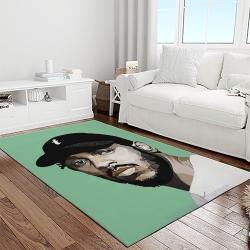 kendrick lamar rapper hiphop music retangle carpet area rug home decor best gift for fan and friends light room kl18