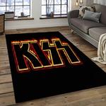 kiss rock band music retangle carpet area rug home decor best gift for fan and friends dark room as1