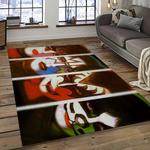 kiss rock band music retangle carpet area rug home decor best gift for fan and friends dark room as18
