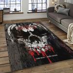 kiss rock band music retangle carpet area rug home decor best gift for fan and friends dark room as33