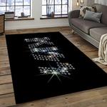 kiss rock band music retangle carpet area rug home decor best gift for fan and friends dark room as46