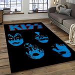 kiss rock band music retangle carpet area rug home decor best gift for fan and friends dark room as6