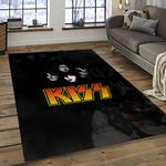 kiss rock band music retangle carpet area rug home decor best gift for fan and friends dark room as67