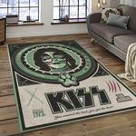 kiss rock band music retangle carpet area rug home decor best gift for fan and friends dark room as9