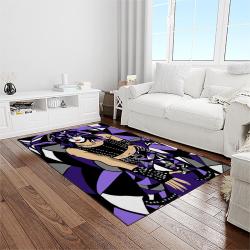 kiss rock band music retangle carpet area rug home decor best gift for fan and friends light room as10