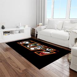 kiss rock band music retangle carpet area rug home decor best gift for fan and friends light room as20