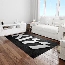 kiss rock band music retangle carpet area rug home decor best gift for fan and friends light room as47