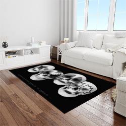 kiss rock band music retangle carpet area rug home decor best gift for fan and friends light room as71