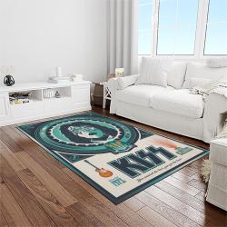 kiss rock band music retangle carpet area rug home decor best gift for fan and friends light room as8