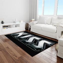kiss rock band music retangle carpet area rug home decor best gift for fan and friends light room as83