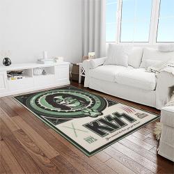 kiss rock band music retangle carpet area rug home decor best gift for fan and friends light room as9