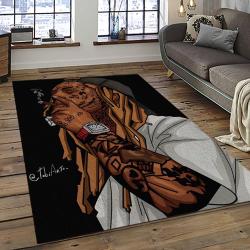 Lil Wayne Rapper Hiphop Music Rap Carpet Area Rug Home Decor Gift For Fans Gift For Friends LIL17