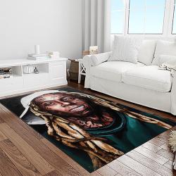 lil wayne rapper hiphop music rap carpet area rug home decor gift for fans gift for friends light room lil1