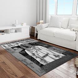 lil wayne rapper hiphop music rap carpet area rug home decor gift for fans gift for friends light room lil2