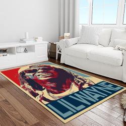lil wayne rapper hiphop music rap carpet area rug home decor gift for fans gift for friends light room lil32