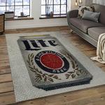 miller lite american style beer retangle carpet area rug home decor gift best present for friends dark room ml23