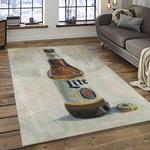 miller lite american style beer retangle carpet area rug home decor gift best present for friends dark room ml25