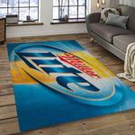 miller lite american style beer retangle carpet area rug home decor gift best present for friends dark room ml31