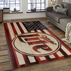 Miller Lite American Style Beer Retangle Carpet Area Rug Home Decor Gift Best Present For Friends ML34