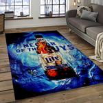 miller lite american style beer retangle carpet area rug home decor gift best present for friends dark room ml36