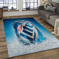 Miller Lite American Style Beer Retangle Carpet Area Rug Home Decor Gift Best Present For Friends ML45