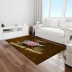 miller lite american style beer retangle carpet area rug home decor gift best present for friends light room ml17