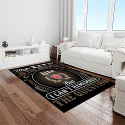 miller lite american style beer retangle carpet area rug home decor gift best present for friends light room ml27
