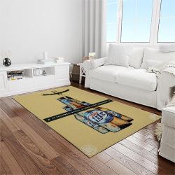 miller lite american style beer retangle carpet area rug home decor gift best present for friends light room ml4