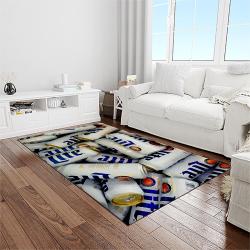 miller lite american style beer retangle carpet area rug home decor gift best present for friends light room ml44