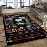 nasir rapper hiphop music retangle carpet area rug home decor best gift for fan and friends dark room na13