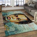 nasir rapper hiphop music retangle carpet area rug home decor best gift for fan and friends dark room na5