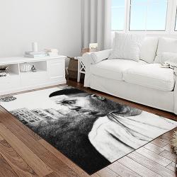 nasir rapper hiphop music retangle carpet area rug home decor best gift for fan and friends light room na1