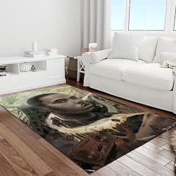 nasir rapper hiphop music retangle carpet area rug home decor best gift for fan and friends light room na11