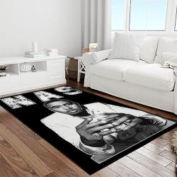 nasir rapper hiphop music retangle carpet area rug home decor best gift for fan and friends light room na16