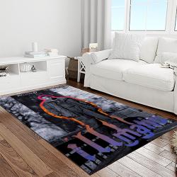nasir rapper hiphop music retangle carpet area rug home decor best gift for fan and friends light room na18