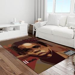 nasir rapper hiphop music retangle carpet area rug home decor best gift for fan and friends light room na20