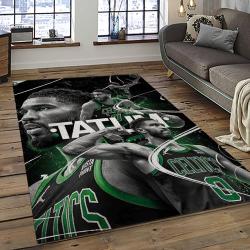 NBA Boston Celtics Rectangle Rug Personalized Non-Slip Carpet Gift For Basketball Fans BC75