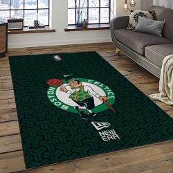 NBA Boston Celtics Rectangle Rug Personalized Non-Slip Carpet Gift For Basketball Fans BC82