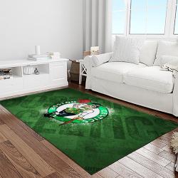 nba boston celtics basketball team logo sport carpet area rug home decor best gift for friends light room bc61