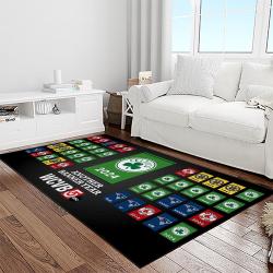 nba boston celtics basketball team logo sport carpet area rug home decor best gift for friends light room bc68