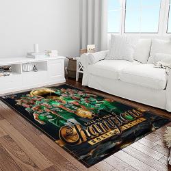 nba boston celtics basketball team logo sport carpet area rug home decor best gift for friends light room bc69