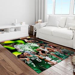 nba boston celtics basketball team logo sport carpet area rug home decor best gift for friends light room bc78