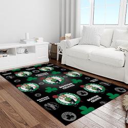 nba boston celtics basketball team logo sport carpet area rug home decor best gift for friends light room bc81
