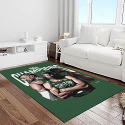 nba boston celtics basketball team logo sport carpet area rug home decor best gift for friends light room bc89