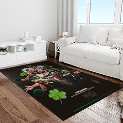 nba boston celtics basketball team logo sport carpet area rug home decor best gift for friends light room bc92