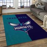 nba charlotte hornets basketball team logo sport carpet area rug home decor best gift for friends dark room ch78