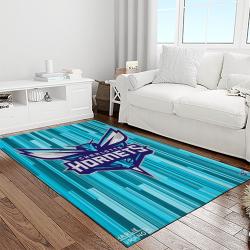 nba charlotte hornets basketball team logo sport carpet area rug home decor best gift for friends light room ch57