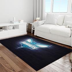 nba charlotte hornets basketball team logo sport carpet area rug home decor best gift for friends light room ch58