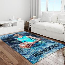 nba charlotte hornets basketball team logo sport carpet area rug home decor best gift for friends light room ch61